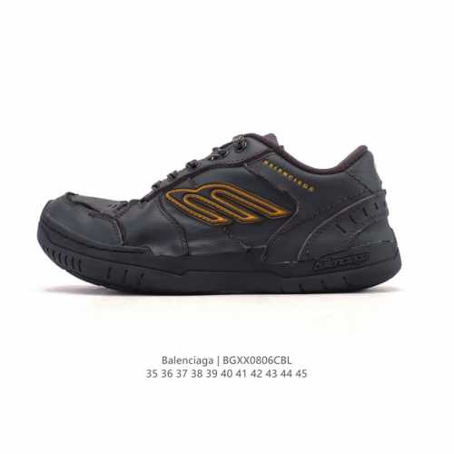 新品公司级 潮奢 巴黎世家 Balenciaga 小红书爆款男女鞋 厚底增高板鞋老爹鞋运动鞋，Balenciaga 最新爆款低帮系带休闲运动板鞋 专柜同步上架香