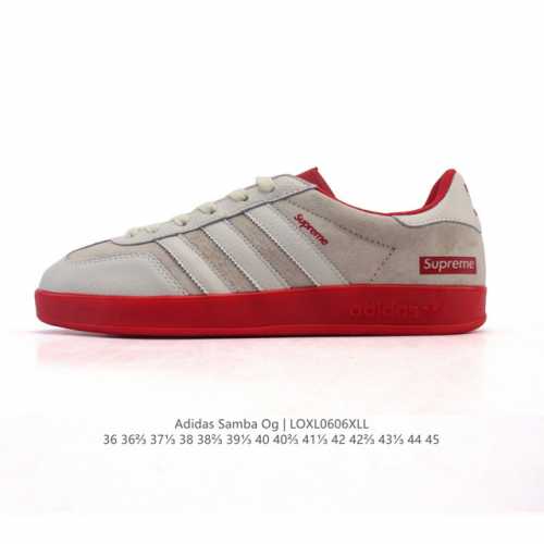 公司级 阿迪达斯 德训鞋 Adidas Originals Samba Og Shoes 经典运动鞋小白鞋 T头鞋 男女鞋 彰显休闲摩登风情的时尚经典鞋。它诞生