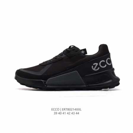 公司级 Ecco爱步 小红书爆款 新款百搭休闲款 Ecco 爱步男士户外休闲鞋透气轻质系带轻便老爹运动鞋。Ecco爱步是世界四大休闲鞋类品牌之一，总公司设于丹麦 - 点击图像关闭
