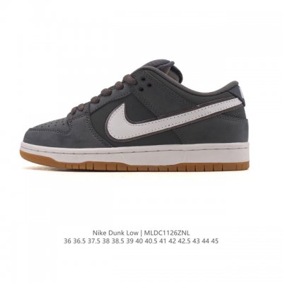 公司级 耐克 Nike Sb Dunk Low pro 男女同款运动鞋复古板鞋，尽情迈步，彰显个性风采。采用柔软皮革鞋面，经久耐穿，塑就如元年款 Dunk 般的