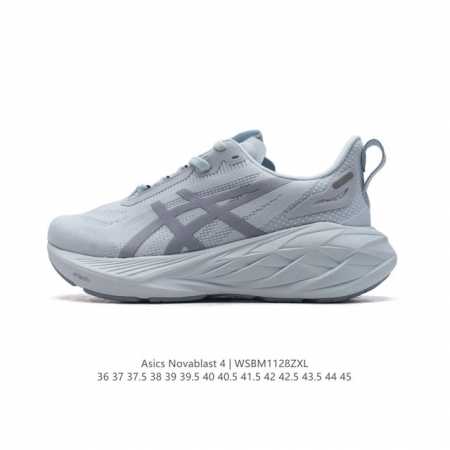 Asics 亚瑟士novablast4男女士运动跑步鞋 厚底增高老爹鞋 缓震回弹透气耐磨跑鞋 一鞋一科技：Novablast 4，跑鞋中底同时实现厚软轻弹。主要 - 点击图像关闭
