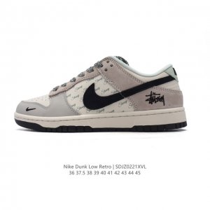 公司级 耐克 Nike Dunk Low Retro 运动鞋复古板鞋，作为 80 年代经典篮球鞋款，起初专为硬木球场打造，后来成为席卷街头的时尚标杆，现以经典细