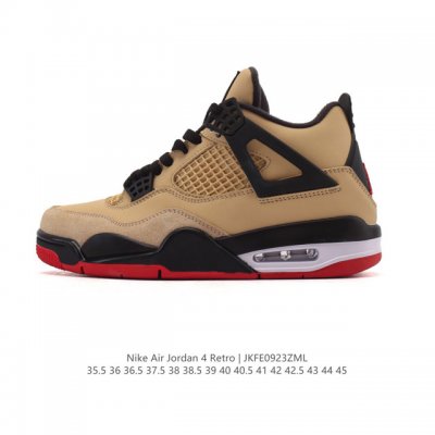 公司级 头层皮 耐克 Nike Air Jordan 4 Retro Og迈克尔 乔丹Aj4代乔4 低帮复古休闲运动文化篮球鞋。秉承轻量化的速度型篮球鞋设计思想