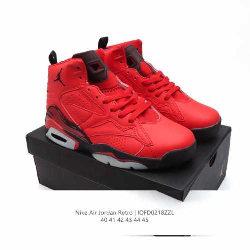 耐克 Nike 新款男鞋 Air Jordan Jumpman Mvp Aj 高帮休闲缓震透气耐磨运动篮球鞋 我們從 Aj6、7 和 8 中提取元素，打造全新鞋