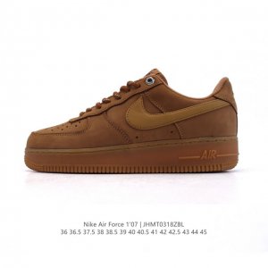 200 耐克 Nike Air Force 1 '07 Low 空军一号含气垫 小白鞋 低帮百搭厚底增高休闲运动板鞋。柔软、弹性十足的缓震性能和出色的中底设计，