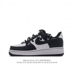 公司级 Af1耐克 Nike Air Force 1 ‘07 Low 空军一号 2024年新年款 双鞋带 解构绑带 厚底增高百搭运动板鞋 原楦头原纸板 打造纯正