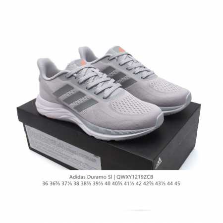 公司级 Adidas阿迪达斯官方duramo Sl 男女子训练备赛轻盈疾速网面跑步鞋 厚度增高老爹鞋。这款adidas运动鞋，旨在伴你日常跑步。贴合设计，力求打 - 点击图像关闭