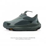 新品公司级 Hoka One One project Transport 舒适 防滑耐磨 低帮 生活休闲鞋 男女同款 这双鞋也是Hoka提倡环保主义的一双鞋款，