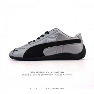 Puma Speedca Og 彪马极速赛车系列低帮德训风拼接复古百搭休闲运动赛车鞋 鞋款从80、90年代赛车手所穿的防火赛车鞋为原型，鞋身线条模仿了赛车的流线
