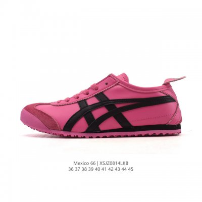 真标 Asics 亚瑟士 男女鞋 配足弓鞋垫 日产经典老牌-鬼塚虎 Onitsuka Tiger Mexico 66经典墨西哥系列复古经典百搭板鞋休闲运动鞋慢跑