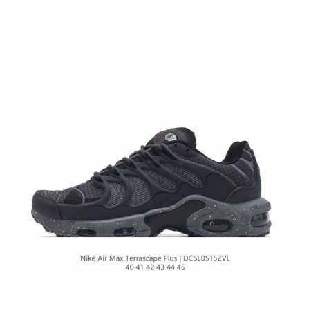 Nike 耐克 男子休闲鞋气垫缓震跑步鞋 Air Max Terrascape Plus 运动鞋 造型超讨喜！鞋面以帆布和织物材质包裹，保证了轻薄透气，更适合夏 - 点击图像关闭