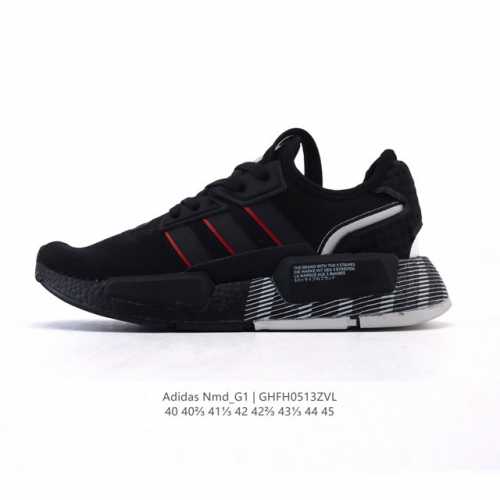 新品 阿迪达斯 Adidas 男士25新款运动鞋 Nmd_G1 针织透气超轻缓冲舒适运动鞋Nmd_G1 Shoes男款运动鞋，透气的鞋子是您迎接未来的邀请。未来