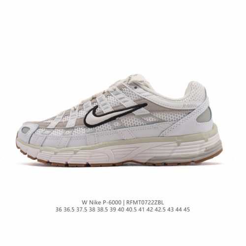 公司级 耐克 Nike 男女子休闲运动鞋 P-6000Premium 轻便舒适透气防滑缓震耐磨跑步鞋。P-6000 是一款植根于 0 年代风格的混合款式，让人想