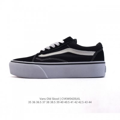 万斯 Vans Og Oid Skool百搭休闲低帮运动滑板鞋 其实Style 36就是现在风靡潮流的Vans鞋款Old Skool的Og版本。历经岁月洗礼的复