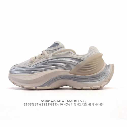 公司级 阿迪达斯 Adidas Xlg Mtw系列 舒适 织物防滑耐磨 低帮跑步鞋 男女同款休闲跑步鞋限定配色 设计感炸裂，巴黎世家最强平替#阿迪达斯Fos系列