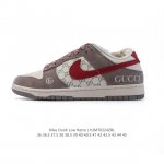 200 【真标】耐克 Nike Dunk Low Retro 运动鞋复古板鞋Gucci联名，作为 80 年代经典篮球鞋款，起初专为硬木球场打造，后来成为席卷街头