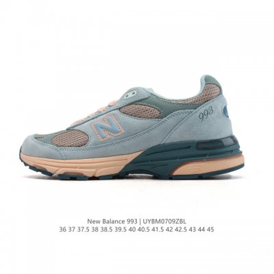 公司级 Newbalance 新百伦993系列美产老爹鞋总统经典复古运动鞋纽巴伦993总统慢跑鞋。卓越的舒适性与经典风格相得益彰，打造出我们的 Made In