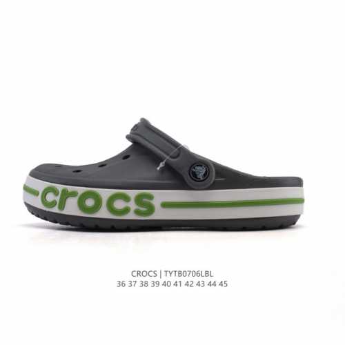 Crocs 沙滩洞洞鞋 贝雅 男女士休闲厚底增高凉拖鞋 卡骆驰明星同款 厚底增高凸显大长腿沙滩鞋 选择尺码时 建议选大一码 脚感更舒适 这款没有鞋盒 类型：男女