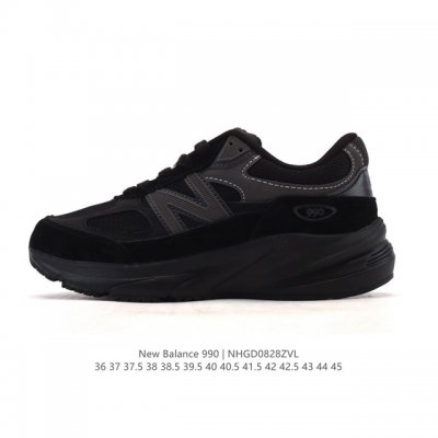 New Balance 新百伦 Nb990 真标带半码 新百伦M990系列 Nb经典休闲运动慢跑鞋 简约舒适百搭时尚复古老爹鞋。990系列是New Balanc