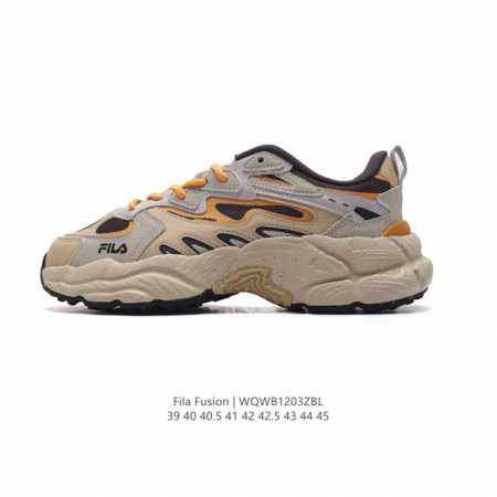 公司级 斐乐 男款老爹鞋 Fila Fusion 厚底增高跑步鞋 百搭运动板鞋 意大利百年经典运动品牌，网红单品 小红书推荐爆款 Fila斐乐新款小白鞋斐乐潮牌 - 点击图像关闭