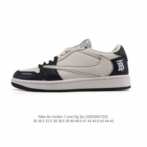 真标 耐克 Nike Air Jordan 1 Low Og Sp Military Blue Aj1乔1倒勾 2025年新款 蛇年新款 低帮篮球鞋 Aj1 乔