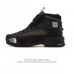 公司级 户外老爹运动鞋 高帮马丁靴 The North Face 北面厚底增高跑步鞋 北脸男女款老爹鞋 护脚踝登山鞋 透气织物鞋面 户外耐磨徒步鞋 。具有出色的