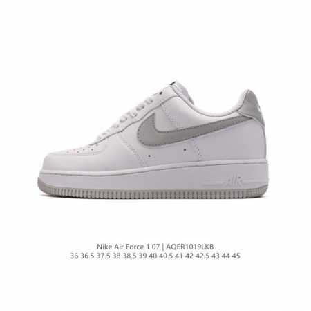 耐克 Nike Air Force 1 '07 空军一号 AF1 af1 男女子运动鞋复古篮球鞋，巧妙结合复古美学和新潮魅力，旨在致敬 40 年来风靡世界的元年 - 点击图像关闭