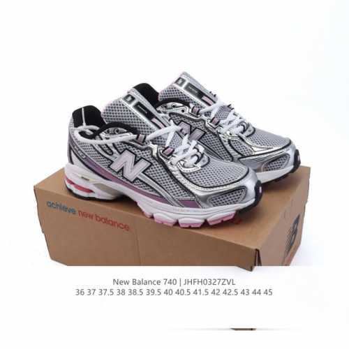 180 new Balance Mr740 Nb新百伦系列复古老爹风休闲运动慢跑鞋。采用轻质牛剖革拼接透气网眼衬垫织物鞋面材质 T-Beam大底提供足步弓支撑