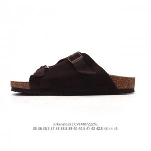 公司级 德国百年知名鞋履品牌 博肯Birkenstock 勃肯拖鞋系列凉拖鞋休闲沙滩凉鞋 Birkenstock勃肯德国进口男女款牛皮绒面革软底Arizona双
