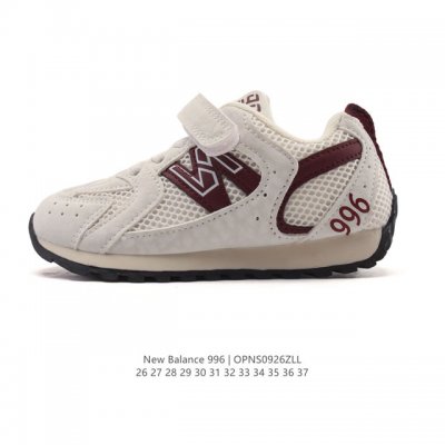 新品童鞋 新百伦 New Balance0-4岁儿童舒适透气运动舒适学步鞋New Balance Nb 996 运动休闲 耐磨 低帮 学步鞋 婴幼童，采用了应季