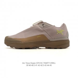 公司级 始祖鸟 Arc’Teryx 男鞋新款低帮登山鞋 Kopec Gtx 覆盖防水轻量缓震耐磨徒步鞋时尚经典轻便舒适防水登山鞋舒适百搭 徒步鞋 男款防水透气老