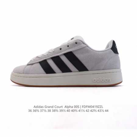 新品 阿迪达斯 Adidas男女Grand Court Alpha 00S网球鞋 舒适百搭小白鞋 防滑耐磨 低帮 板鞋 阿迪达斯中性四季款网球训练鞋 Jr054 - 点击图像关闭