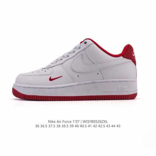 耐克 Nike Air Force 1 '07 Low 空军一号含气垫 小白鞋 2025年 蛇年新款 低帮百搭厚底增高休闲运动板鞋 柔软 弹性十足的缓震性能和出