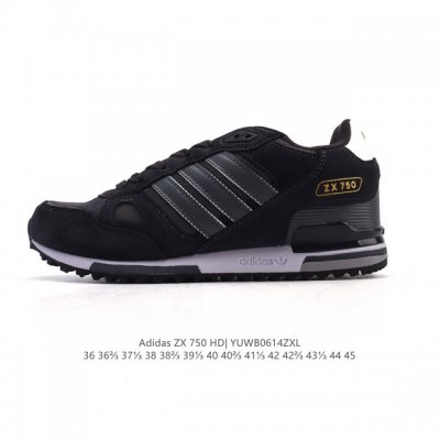 阿迪达斯 Adidas Zx 750 户外耐磨舒适运动休闲鞋男女同款经典运动鞋。80年代,Zx系列问世。这款经典鞋,采用热塑性聚氨酯橡胶 Tpu 鞋跟笼,搭配乙