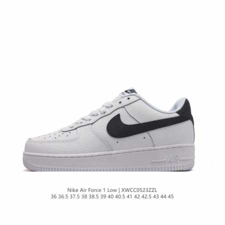 耐克 Nike Air Force 1 '07 Low 空军一号含气垫 低帮百搭厚底增高休闲运动板鞋。柔软、弹性十足的缓震性能和出色的中底设计，横跨复古与现代的 - 点击图像关闭
