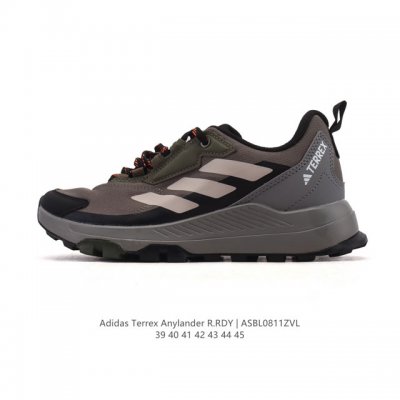 新品 阿迪达斯 Adidas Terrex Anylander Rain.Rdy 登山鞋 新款越野跑鞋 防水户外运动鞋舒适登山徒步运动鞋减震耐磨舒适男鞋 货号：