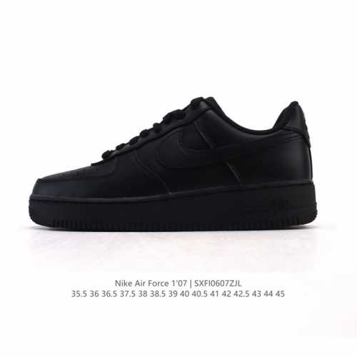 公司级 Af1耐克 Nike Air Force 1 ‘07 Low 空军一号 小白鞋 厚底增高百搭运动板鞋 原楦头原纸板 打造纯正空军版型，专注外贸渠道 全掌