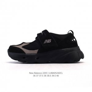 新品公司级 新百伦 New Balance Nb 2203 玛丽珍女士运动休闲鞋 潮流复古运动 织物人造革轻便 低帮 休闲跑步鞋 时尚玛丽珍 #魔术贴鞋 配色太