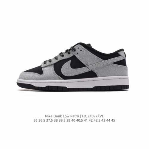 公司级 耐克 男女鞋 Nike Dunk Low 运动鞋复古板鞋，尽情迈步，彰显个性风采。采用柔软皮革鞋面，经久耐穿，塑就如元年款 Dunk 般的复古质感。全掌