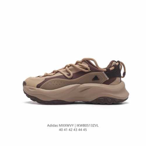 阿迪达斯 Adidas 新款跑步鞋maxxwavy男子 舒适回弹耐磨超轻支撑运动鞋 解构绑带 双鞋带 缓震训练耐磨跑步鞋厚底增高老爹鞋。 类型：男鞋 货号：Hq