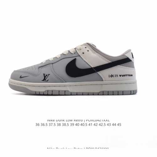 公司级 耐克 Nike Dunk Low Retro 运动鞋 经典复古板鞋 联名。作为 80 年代经典篮球鞋款，起初专为硬木球场打造，后来成为席卷街头的时尚标杆