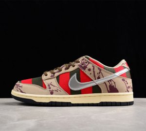纯原版本 Nk Dunk SB Low Freddy Krueger 猛鬼街 SB低帮运动休闲板鞋 313170-202 国内一线头部大厂出品 知名厂牌同