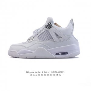 特价 耐克 Nike Air Jordan 4 Retro Og迈克尔 乔丹Aj4代乔4 中帮复古休闲运动文化篮球鞋 2025年新款 新年红鞋子。秉承轻量化的速