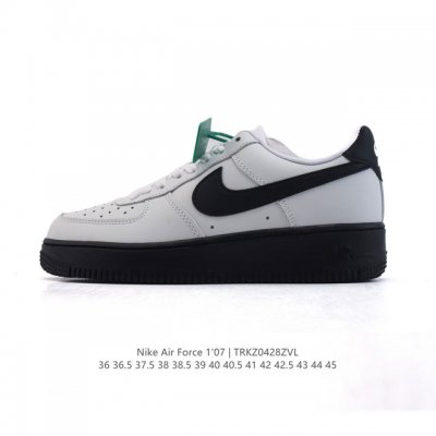 公司级 附赠送Logo清洁刷 Af1耐克 Nike Air Force 1 ‘07 Low 空军一号小白鞋 厚底增高百搭休闲运动板鞋 原楦头原纸板 打造纯正空军