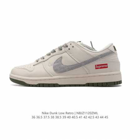 公司级 耐克 Nike Dunk Low 运动鞋复古板鞋 作为 80 年代经典篮球鞋款，起初专为硬木球场打造，后来成为席卷街头的时尚标杆，现以经典细节和复古篮球 - 点击图像关闭