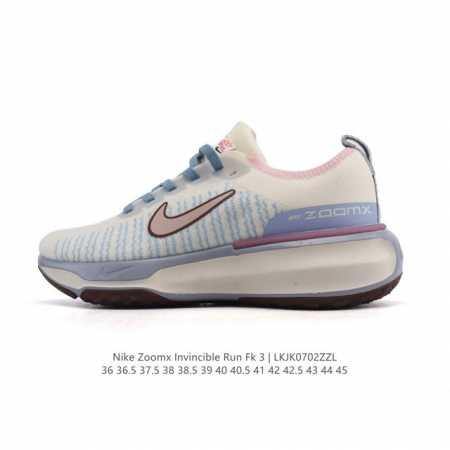 耐克 Nike Zoomx Invincible Run Fk 3 机能风格运动鞋 厚底增高老爹鞋。最新一代的Invincible 第三代来了！首先鞋面采用的是 - 点击图像关闭