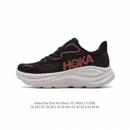 公司级 新款 Hoka One One 推出升级 Clifton 10 克利夫顿10代 男女士休闲跑步鞋轻量缓震运动鞋。Hoka One One的clifton - 点击图像关闭