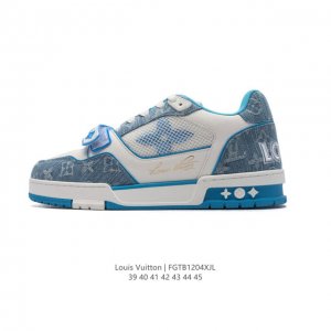 特价原价 路易威登 Louis Vuitton Lv路易威登板鞋 时尚运动鞋 潮厚底增高鞋 。舒适防滑底和百搭性霸屏整个时尚娱乐圈，细节调整完美主义！采用柔软皮
