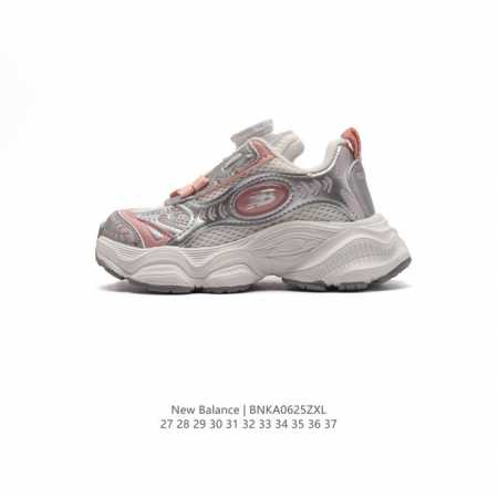 童鞋开学季推荐 New Balance 新百伦 小红书爆款 新款百搭儿童休闲款老爹鞋 缓震休闲鞋 透气轻质系带轻便运动鞋，New Balance 是世界四大休闲 - 点击图像关闭