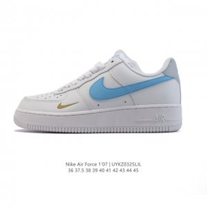 100 【特价】耐克 Nike Air Force 1 '07 Low 空军一号含气垫 小白鞋 2025年 蛇年新款 低帮百搭厚底增高休闲运动板鞋。柔软、弹性十